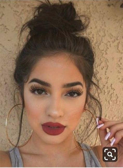 Latín Girl Make Up Look Dewy Makeup Look Makeup Looks Glamorous Wedding Makeup