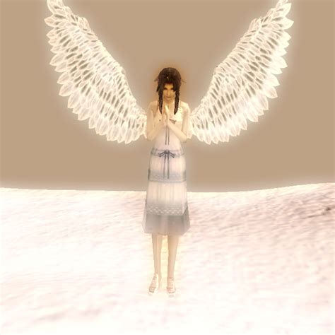 Snow Angel Aerith By Iamrinoaheartilly On Deviantart