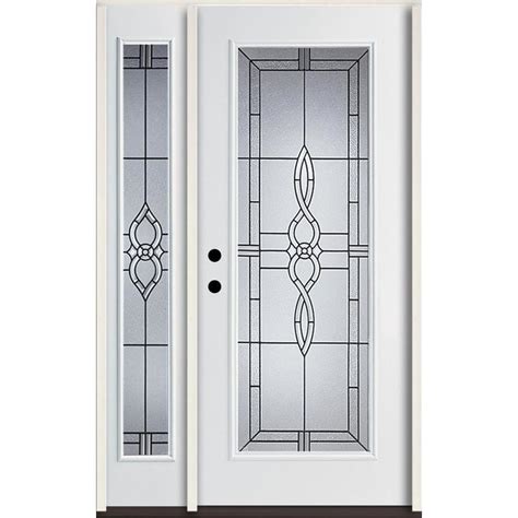 Single Door With Right Sidelight Front Doors At