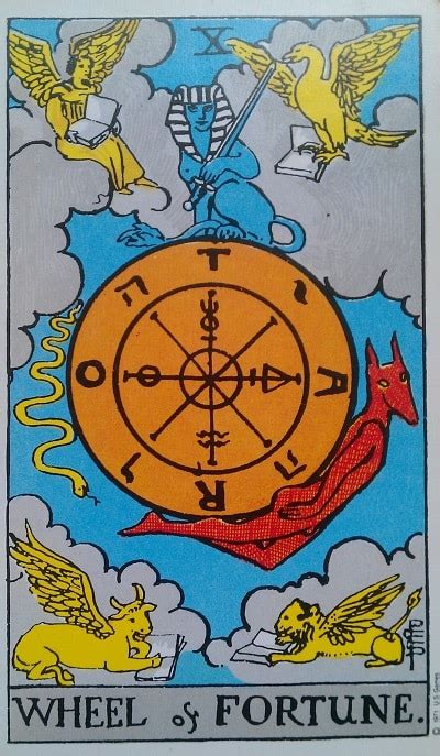 The Wheel Of Fortune Tarot Card Meaning Upright And Reversed