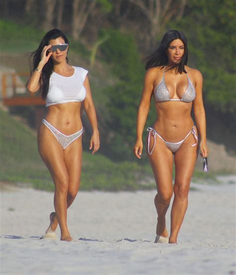 Kim Kardashians Body Looks Totally Sculpted In A Dazzling Bikini Instyle