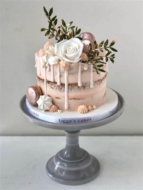 Rose Gold Drip Cake Birthdays