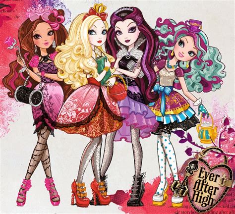 All About Ever After High Dolls Ever After High Main Characters