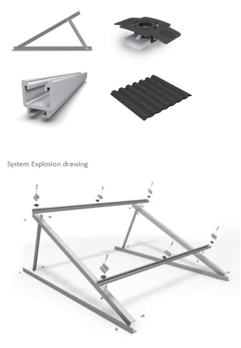 Triangle System Triangle System Aluminium Photovoltaic Structures