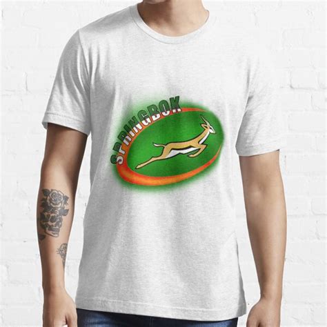 Springbok Rugby South Africa T Shirt For Sale By Jaysa2uk Redbubble