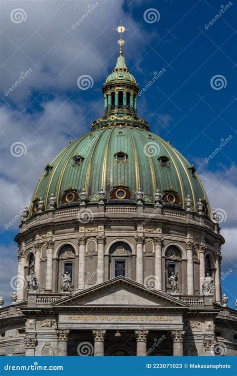 View Of The Dome Of The Historic Frederiks Church In Downtown