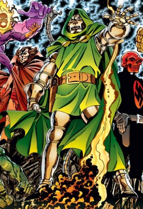 Dr Doom And Villains By John Byrne Superhero Images Dc Comics Art Comic Art