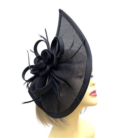 Black Funeral Hats Funeral Fascinators With Black Veil Birdcage