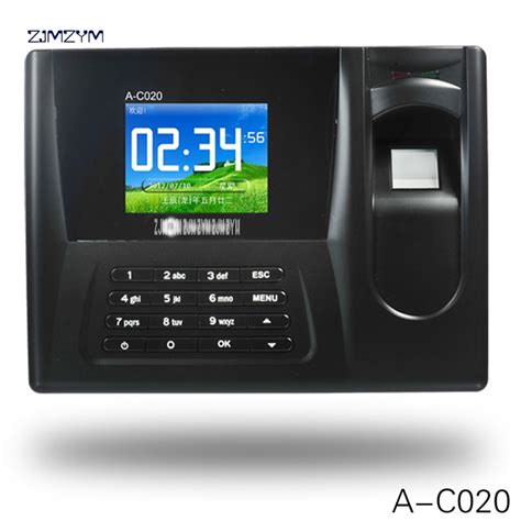 Realand A C020 Biometric Fingerprint Time Clock Recorder Attendance