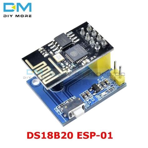 Esp 01esp 01s Esp8266 Ds18b20 Temperature Sensor Module Nodemcu Adapt