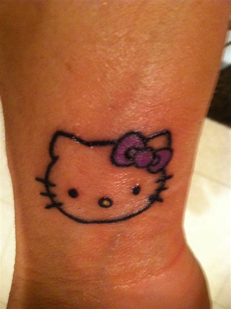 Hello Kitty Tattoo Cat Tattoo Hello Kitty Tattoos Print Tattoos
