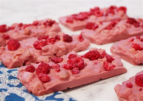 Thermomix Recipe Chunky Ruby Chocolate Bars With