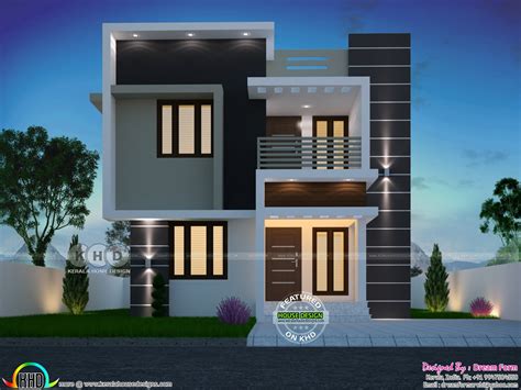 Small Box Model House With Bedrooms Kerala Home Design Bloglovin