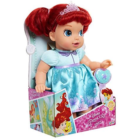 Disney Princess Deluxe Baby Ariel Doll With Pacifier Baby Doll Toy