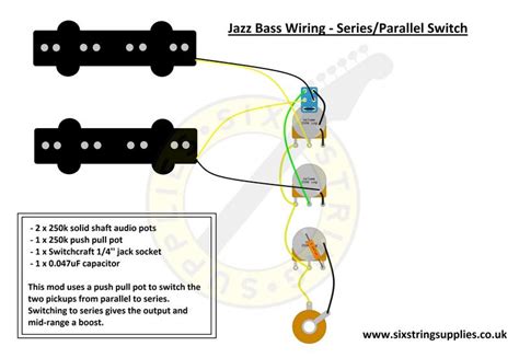 Fender Jazz Bass Wiring Diagram