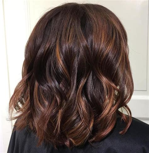 Chestnut Hair And Copper Balayage Copper Balayage Brunette Auburn Hair