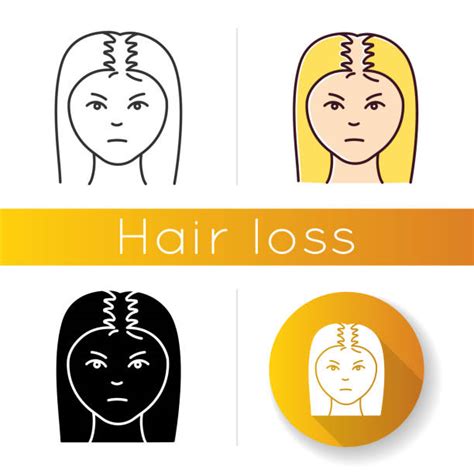Woman Thinning Hair Illustrations Royalty Free Vector Graphics And Clip