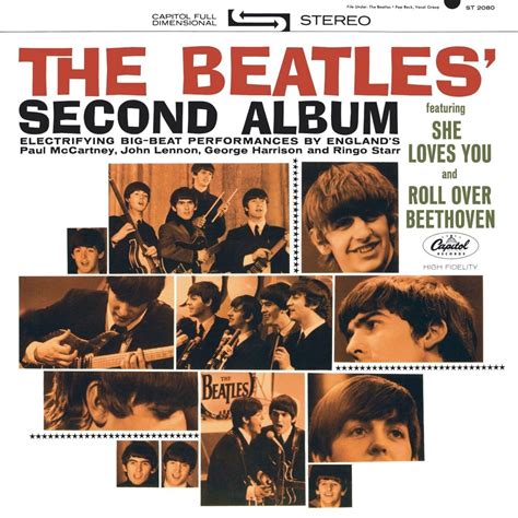 The Beatles Illustrated UK Discography The Beatles Second Album U S