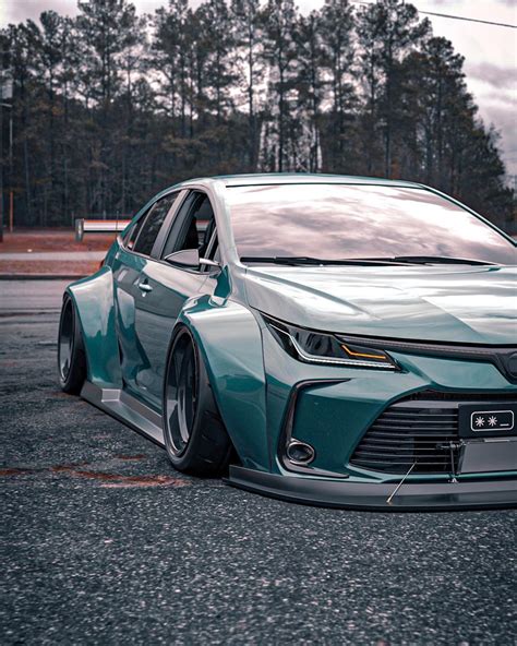 Toyota Camry Corolla And Avalon Get Epic Widebody Transformations
