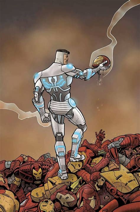 Superior Iron Man By Ty Templeton Iron Man Comic Iron Man Marvel