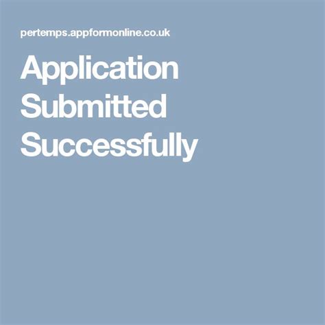 Application Submitted Successfully Application Exam College Students