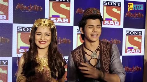 Aladdin And Yasmin Aka Siddharth Nigam And Avneet Kaur Full Interview Aladdin Show Launch Youtube