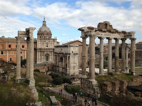 Forum Romanum Rom Architektur Kostenloses Foto Auf Pixabay