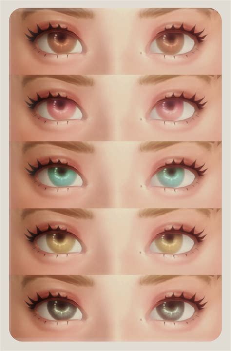 ៸៸ Euphoria Eyes ៸៸ Boonstow Sims 4 Cc Eyes Sims 4 Anime The Sims