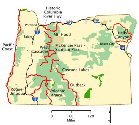 Baker City Oregon Map