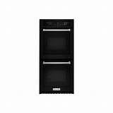24 Double Wall Oven Electric Black