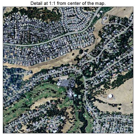 Aerial Photography Map Of Rocklin Ca California