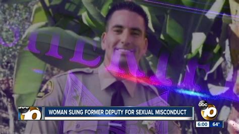 Woman Suing Former Deputy For Sexual Misconduct Youtube