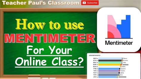How To Use Mentimeter For Your Online Class Youtube