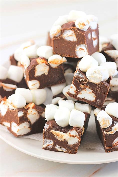 Quick And Easy Chocolate Marshmallow Fudge Now Cook This