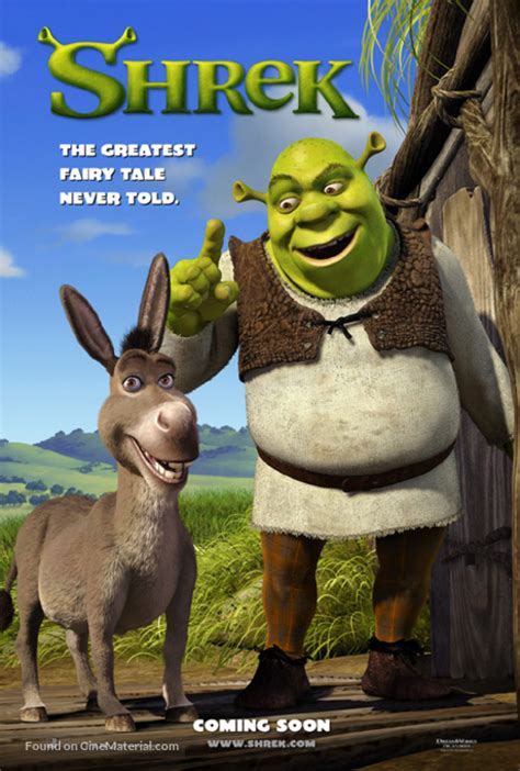 Shrek 2001 Movie Poster