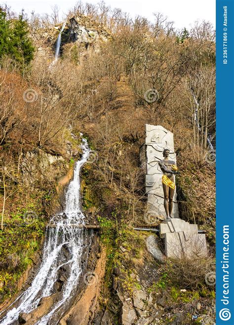 City Resort With Mineral Water Springs Borjomi Stock Image Image Of
