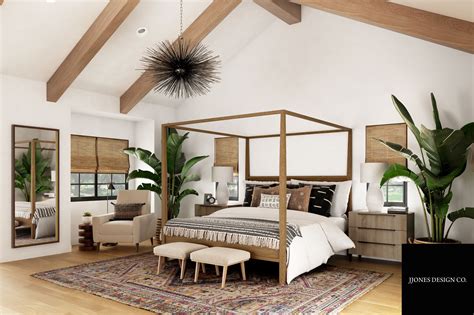 Modern Bohemian Master Bedroom Bohemian Style Master Bedroom