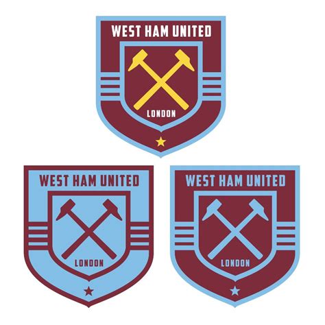 Re Work Of West Ham Badge Using Elements Of Old Badges West Ham Badge
