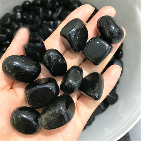 100g Natural Stone Cube Black Obsidian Crystal Gem Stone Freeform