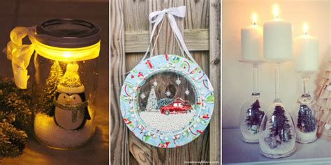 10 Adorable Diy Christmas Snow Globes