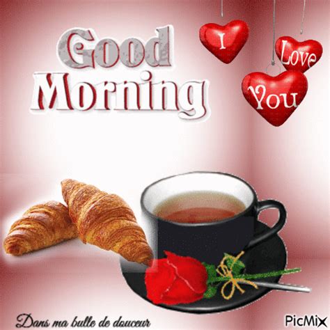 Croissant I Love You Good Morning  Pictures Photos And Images For