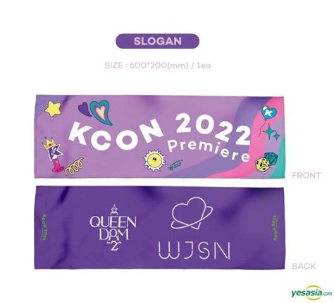 Yesasia Kcon Premiere Official Md Slogan Queendom Wjsn