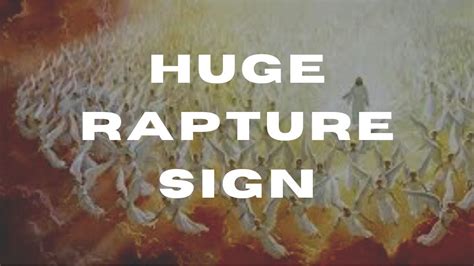 Huge Rapture Sign Israel Forms A Government Youtube