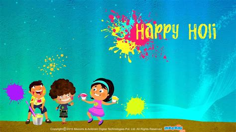 Happy Holi 05 Desktop Wallpapers For Kids Mocomi Happy Holi