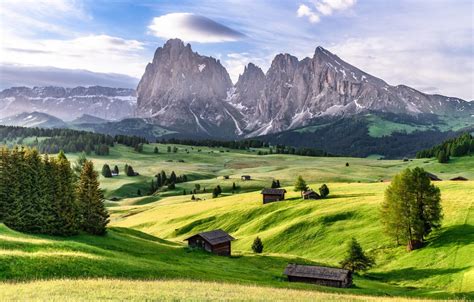Wallpaper Mountains Italy The Dolomites Dolomite Alps The Alpe Di