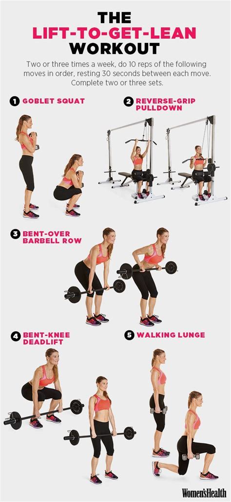 5 Weight Lifting Moves Thatll Help You Drop A Size Or More