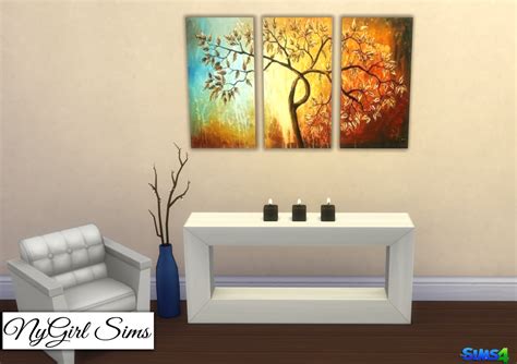 Sims 4 Ccs The Best Paintings By Nygirl Sims Cf3