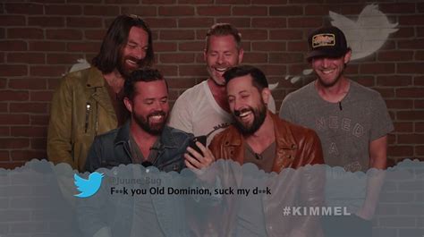 old dominion from celebrity mean tweets from jimmy kimmel live e news