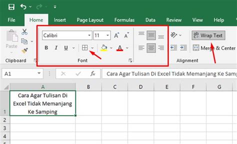 Cara Membuat Tulisan Ke Bawah Di Excel Dengan Mudah Gammafis Blog Riset