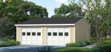 28′ x 30′ garage with living space. 2 Car Garage Kits | 84 Lumber